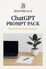 Faceless YouTube Creator Kit – Build & Monetize Without Showing Your Face