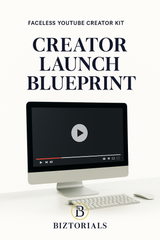 Faceless YouTube Creator Kit – Build & Monetize Without Showing Your Face