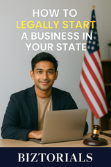 How to Legally Start a Business in Your State