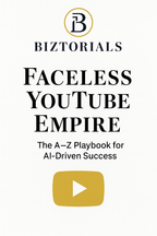 Faceless YouTube Creator Kit – Build & Monetize Without Showing Your Face