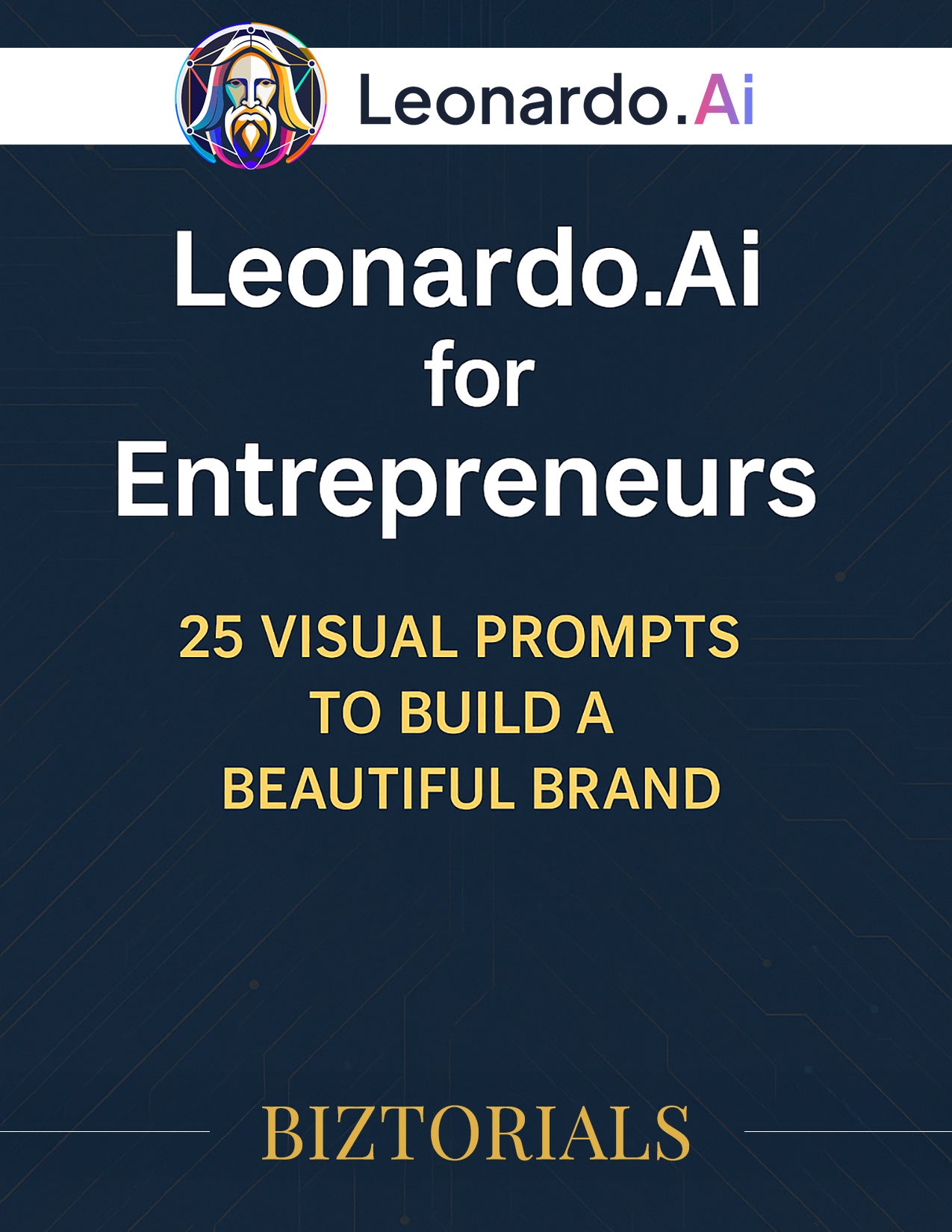 Leonardo.Ai Prompt Cheat Sheet for Entrepreneurs (25 Visual Prompts) Main image