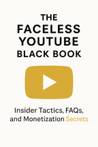 Faceless YouTube Creator Kit – Build & Monetize Without Showing Your Face